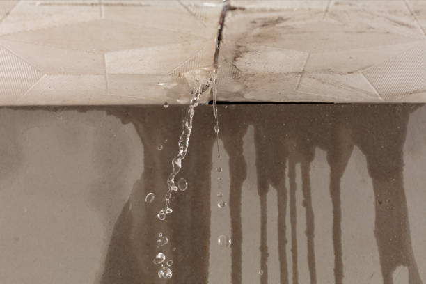 Professional Burst Pipe Cleanup technician working in Russellville, OH